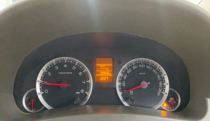 2013 Maruti Ertiga VXI CNG, CNG, Manual, 70,915 km, Odometer Image