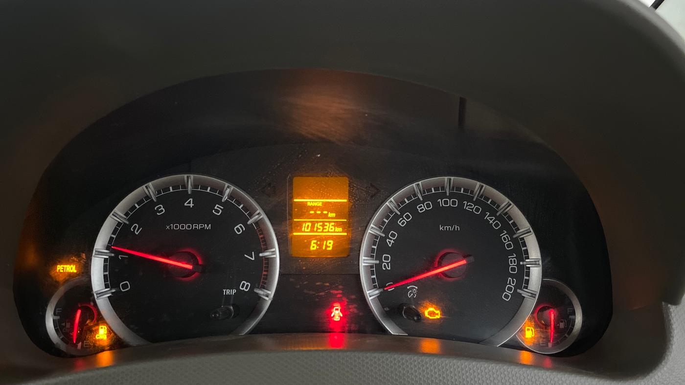 2017 Maruti Ertiga VXI CNG, CNG, Manual, 1,01,588 km, Odometer Image