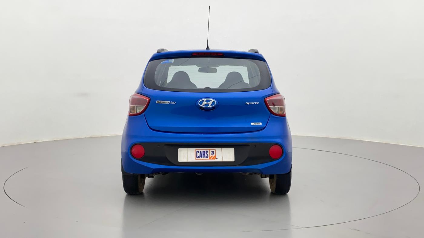 2017 Hyundai Grand i10 SPORTZ (O) 1.2 AT VTVT, Petrol, Automatic, 19,752 km, Back/Rear