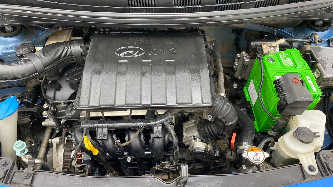 2017 Hyundai Grand i10 SPORTZ (O) 1.2 AT VTVT, Petrol, Automatic, 19,752 km, Open Bonet