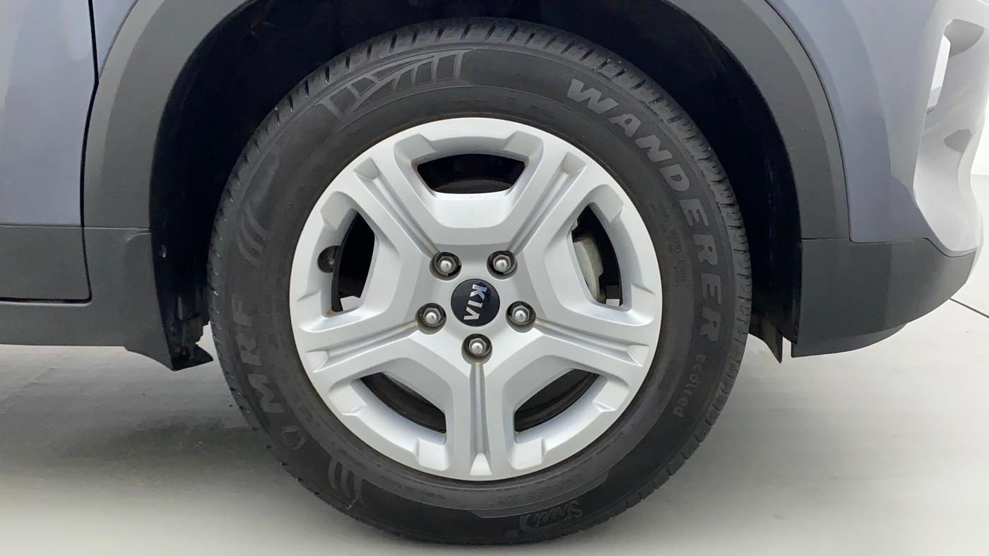 2021 KIA SONET HTX 1.0 IMT, Petrol, Manual, 13,890 km, Right Front Wheel