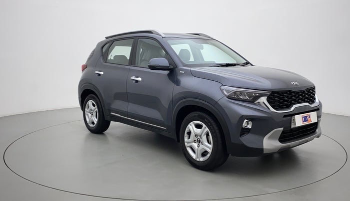 2021 KIA SONET HTX 1.0 IMT, Petrol, Manual, 13,890 km, Right Front Diagonal