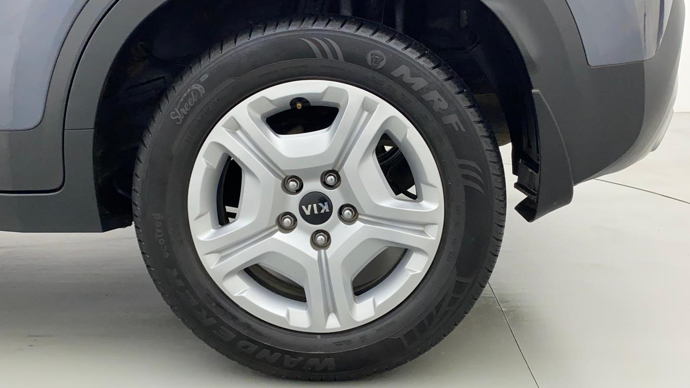 2021 KIA SONET HTX 1.0 IMT, Petrol, Manual, 13,890 km, Left Rear Wheel