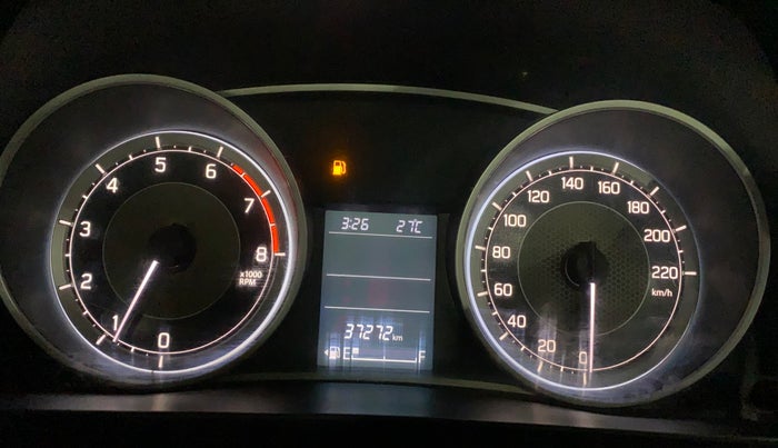 2020 Maruti Dzire ZXI, Petrol, Manual, 37,263 km, Odometer Image