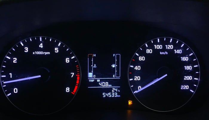 2018 Hyundai Creta E PLUS 1.6 PETROL, Petrol, Manual, 54,586 km, Odometer Image