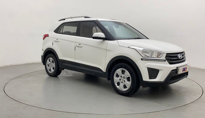 2018 Hyundai Creta E PLUS 1.6 PETROL, Petrol, Manual, 54,586 km, Right Front Diagonal