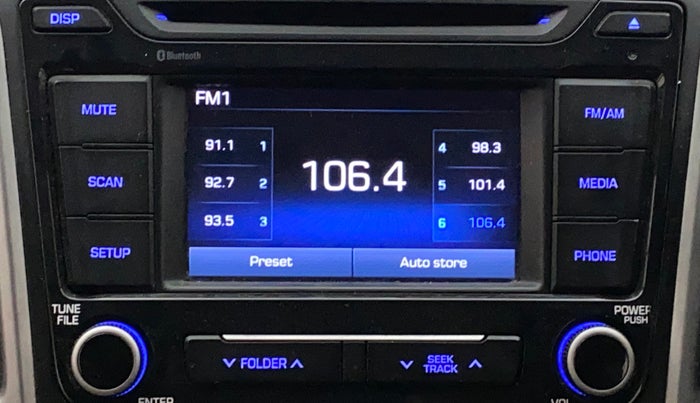 2018 Hyundai Creta E PLUS 1.6 PETROL, Petrol, Manual, 54,586 km, Infotainment System
