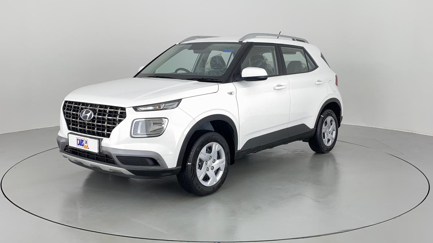 2021 Hyundai VENUE S MT 1.2 KAPPA, Petrol, Manual, 7,858 km, Left Front Diagonal