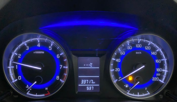 2021 Maruti Baleno DELTA PETROL 1.2, Petrol, Manual, 33,717 km, Odometer Image