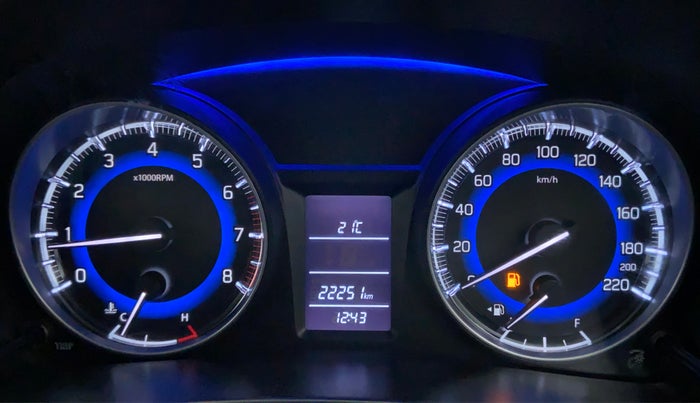 2017 Maruti Baleno DELTA PETROL 1.2, Petrol, Manual, 22,294 km, Odometer Image