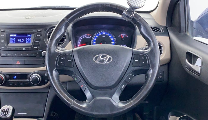 2016 Hyundai Xcent SX 1.2 (O), Petrol, Manual, 84,007 km, Steering Wheel Close Up