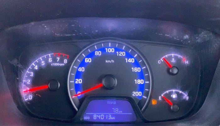 2016 Hyundai Xcent SX 1.2 (O), Petrol, Manual, 84,007 km, Odometer Image