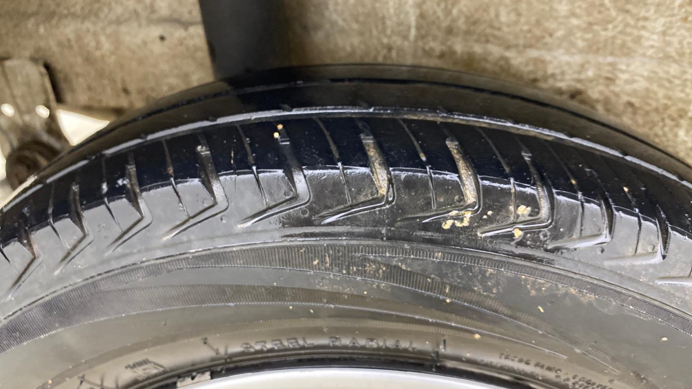 2024 Maruti Alto K10 VXI CNG, CNG, Manual, 62,985 km, Right Rear Tyre Tread