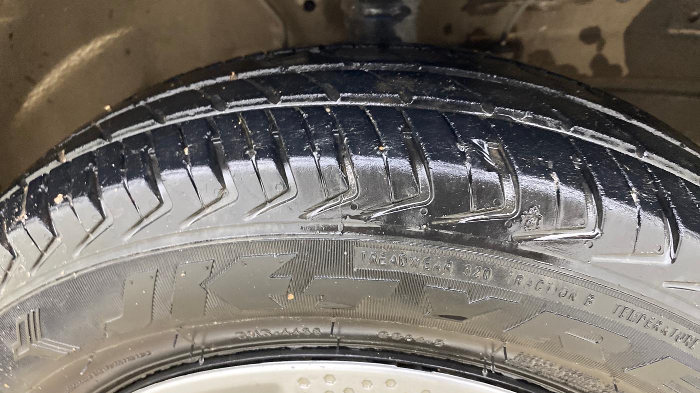 2024 Maruti Alto K10 VXI CNG, CNG, Manual, 62,985 km, Right Front Tyre Tread