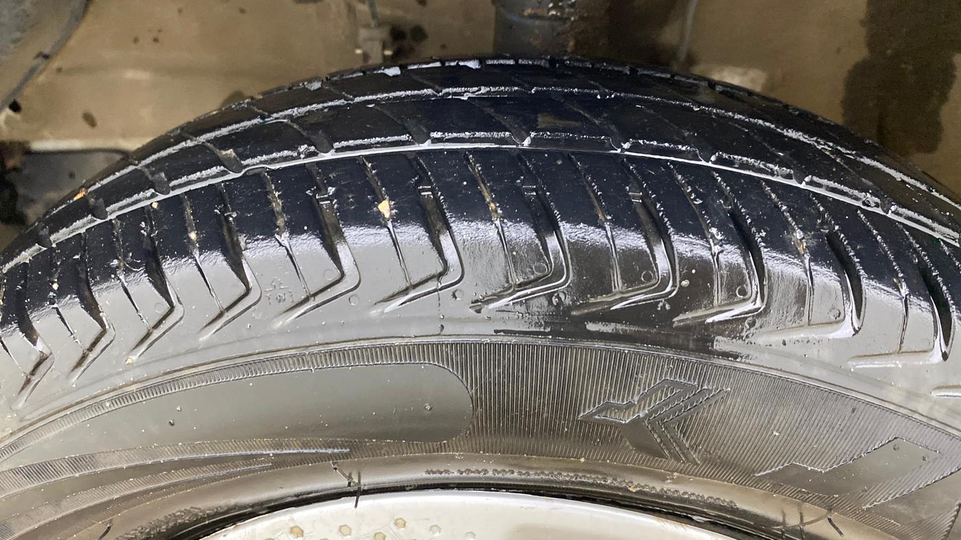 2024 Maruti Alto K10 VXI CNG, CNG, Manual, 62,985 km, Left Front Tyre Tread