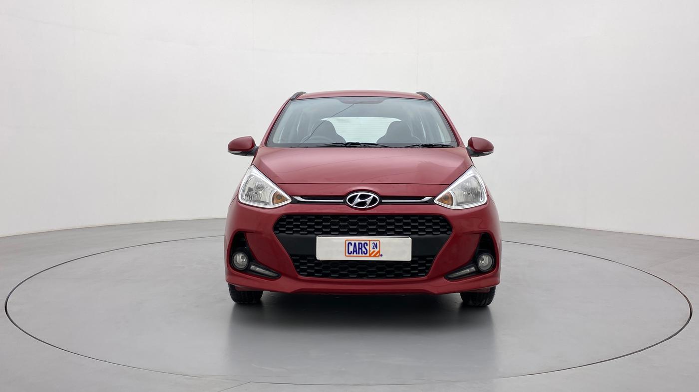 2017 Hyundai Grand i10 SPORTZ (O) 1.2 AT VTVT, Petrol, Automatic, 20,835 km, Front
