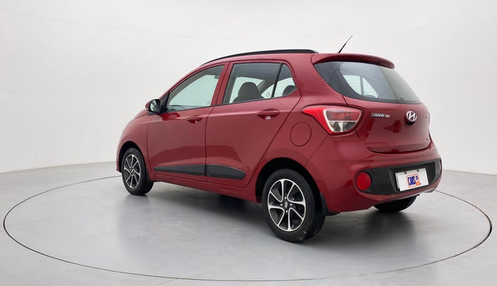 2017 Hyundai Grand i10 SPORTZ (O) 1.2 AT VTVT, Petrol, Automatic, 20,835 km, Left Back Diagonal