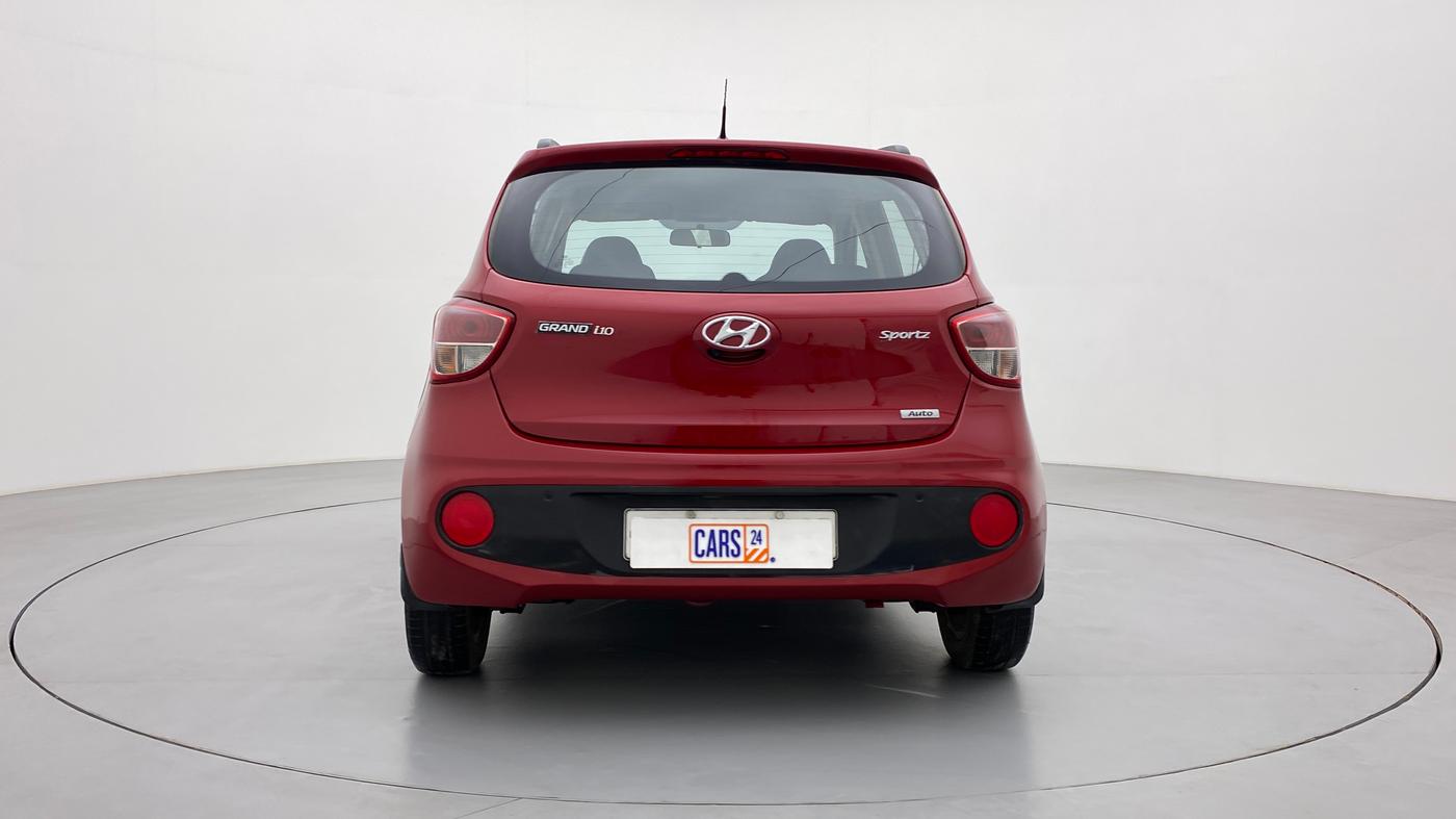 2017 Hyundai Grand i10 SPORTZ (O) 1.2 AT VTVT, Petrol, Automatic, 20,835 km, Back/Rear