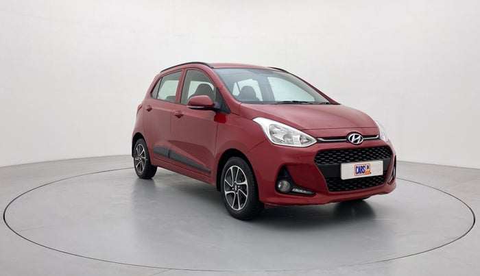2017 Hyundai Grand i10 SPORTZ (O) 1.2 AT VTVT, Petrol, Automatic, 20,835 km, Right Front Diagonal