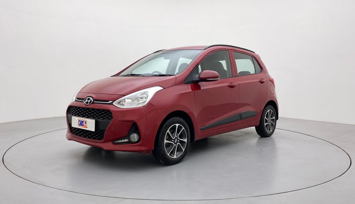 2017 Hyundai Grand i10 SPORTZ (O) 1.2 AT VTVT, Petrol, Automatic, 20,835 km, Left Front Diagonal