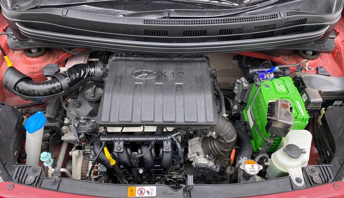 2017 Hyundai Grand i10 SPORTZ (O) 1.2 AT VTVT, Petrol, Automatic, 20,835 km, Open Bonet