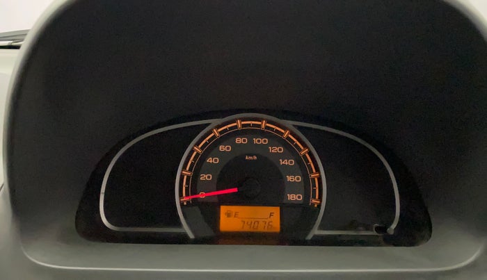 2012 Maruti Alto 800 LXI, Petrol, Manual, 74,061 km, Odometer Image