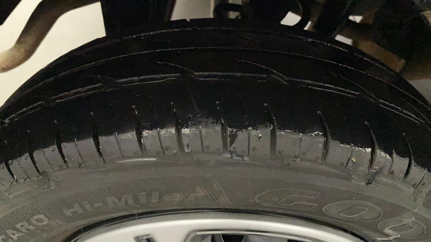 2012 Maruti Alto 800 LXI, Petrol, Manual, 74,061 km, Right Rear Tyre Tread
