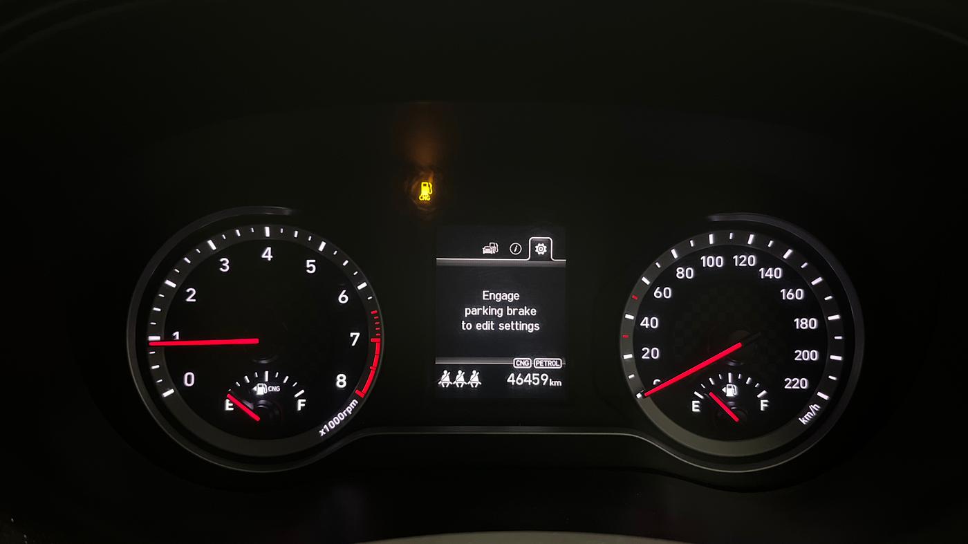 2024 Hyundai GRAND I10 NIOS Sportz 1.2 HY-CNG Duo, CNG, Manual, 46,404 km, Odometer Image