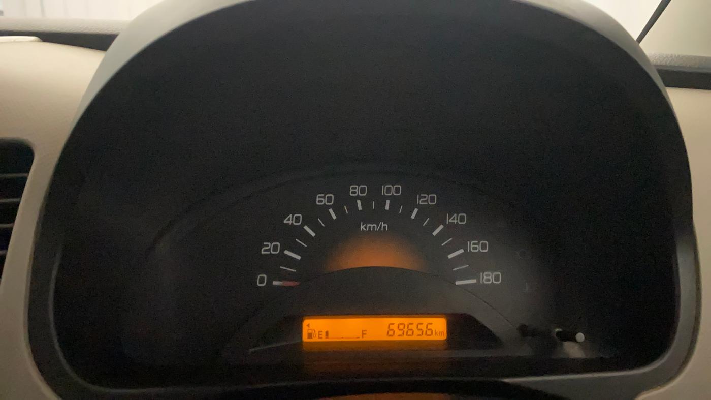 2013 Maruti Wagon R 1.0 LXI CNG, CNG, Manual, 69,634 km, Odometer Image