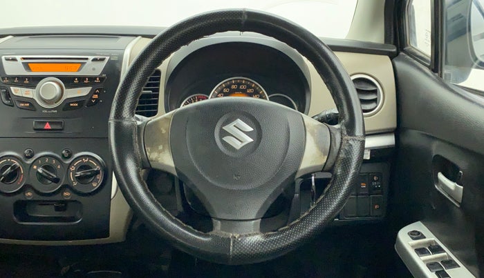 2016 Maruti Wagon R 1.0 VXI, Petrol, Manual, 99,049 km, Steering Wheel Close Up