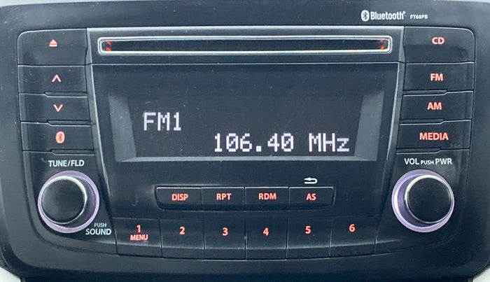 2017 Maruti Baleno DELTA PETROL 1.2, Petrol, Manual, 83,969 km, Infotainment System