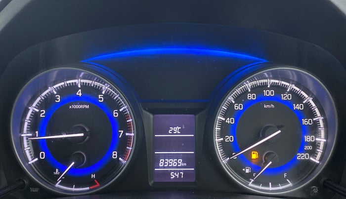 2017 Maruti Baleno DELTA PETROL 1.2, Petrol, Manual, 83,969 km, Odometer Image