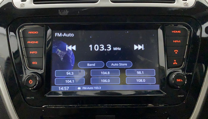 2018 Mahindra TUV300 T10, Diesel, Manual, 69,726 km, Infotainment System