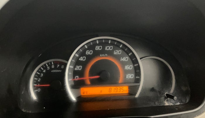 2016 Maruti Wagon R 1.0 VXI, Petrol, Manual, 81,883 km, Odometer Image