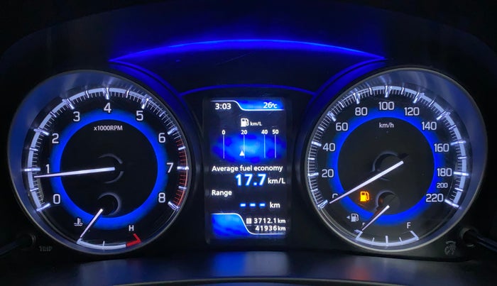 2020 Maruti Baleno ZETA PETROL 1.2, Petrol, Manual, 41,936 km, Odometer Image