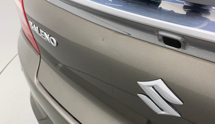 2020 Maruti Baleno ZETA PETROL 1.2, Petrol, Manual, 41,936 km, Dicky (Boot door) - Slightly dented