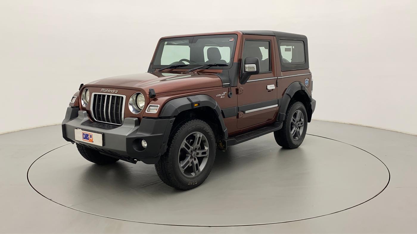 2021 Mahindra Thar LX HT PETROL 4WD MT, Petrol, Manual, 14,133 km, Left Front Diagonal