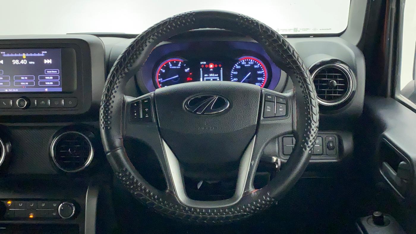 2021 Mahindra Thar LX HT PETROL 4WD MT, Petrol, Manual, 14,133 km, Steering Wheel Close Up