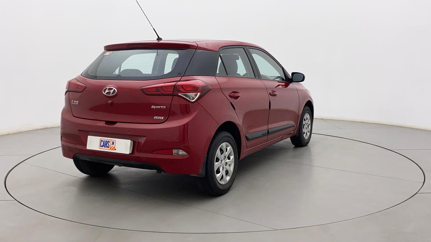 2015 Hyundai Elite i20 SPORTZ 1.2, Petrol, Manual, 71,054 km, Right Back Diagonal