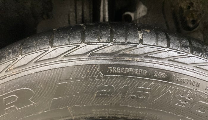 2019 Tata NEXON XZA PLUS PETROL, Petrol, Automatic, 57,814 km, Right Rear Tyre Tread