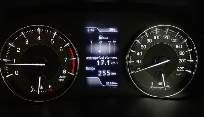 2023 Toyota Glanza V, Petrol, Manual, 32,482 km, Odometer Image