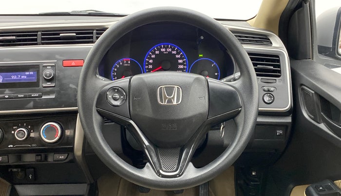 2014 Honda City S MT PETROL, Petrol, Manual, 21,841 km, Steering Wheel Close Up