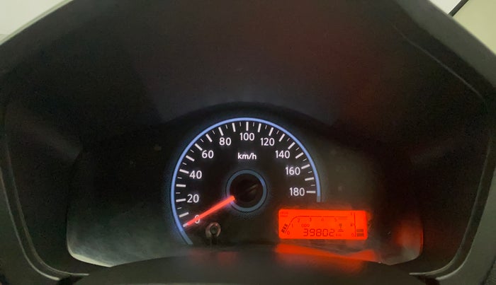 2018 Datsun Redi Go T(O) 1.0, Petrol, Manual, 39,784 km, Odometer Image