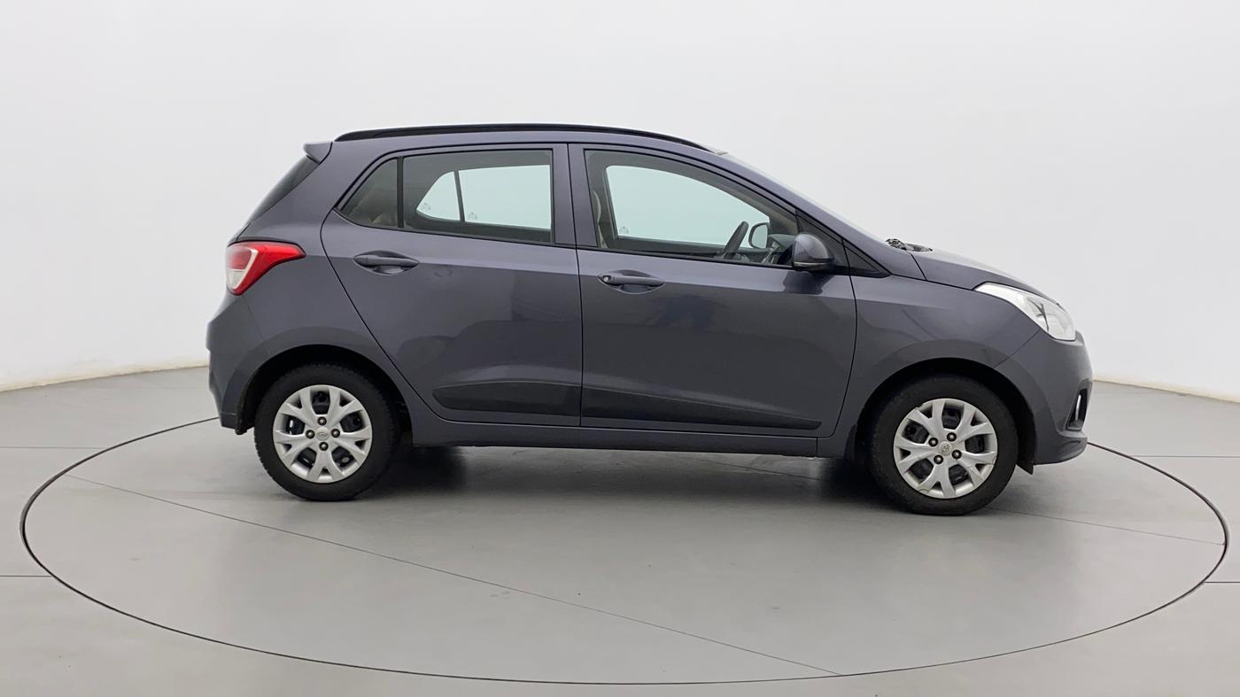 2015 Hyundai Grand i10 SPORTZ 1.2 KAPPA VTVT, Petrol, Manual, 88,309 km, Right Side View