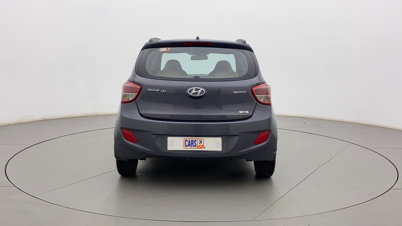 2015 Hyundai Grand i10 SPORTZ 1.2 KAPPA VTVT, Petrol, Manual, 88,309 km, Back/Rear