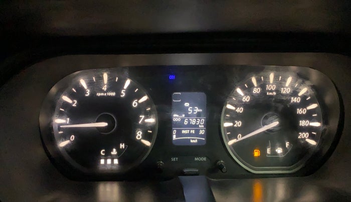 2016 Tata Zest XMS PETROL, Petrol, Manual, 67,822 km, Odometer Image