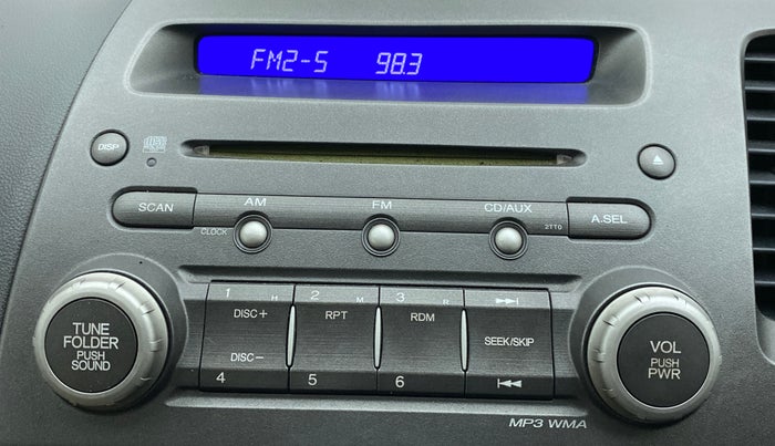 2010 Honda Civic 1.8V MT, Petrol, Manual, 35,936 km, Infotainment System