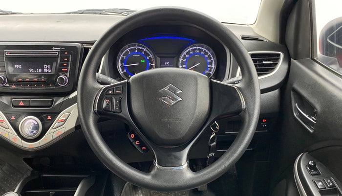 2017 Maruti Baleno DELTA 1.2 K12, Petrol, Manual, 55,910 km, Steering Wheel Close Up