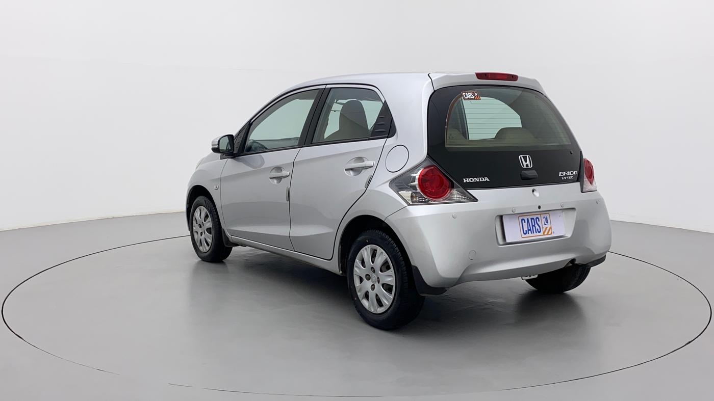 2015 Honda Brio S MT, Petrol, Manual, 67,801 km, Left Back Diagonal