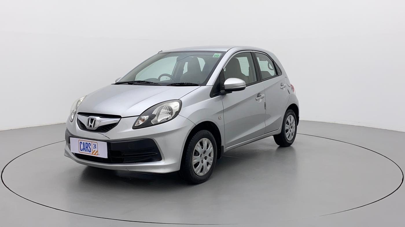 2015 Honda Brio S MT, Petrol, Manual, 67,801 km, Left Front Diagonal